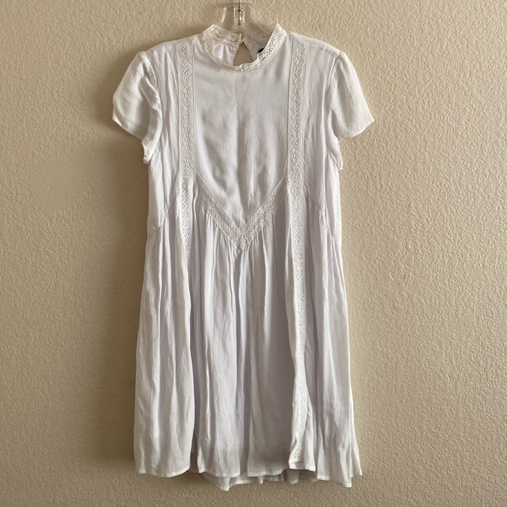 High Neck Mini Dress